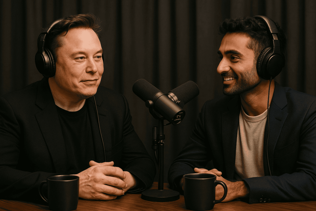 Nikhil Kamath × Elon Musk Podcast Teaser Goes Viral: Real Conversation or AI Hype? A Complete Breakdown illustration