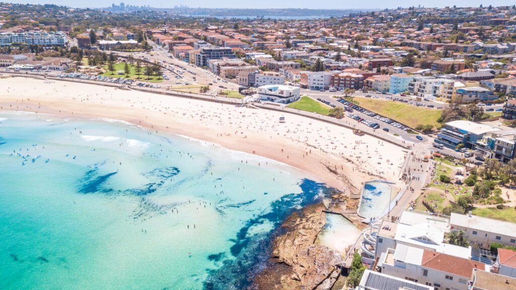 bondi from above