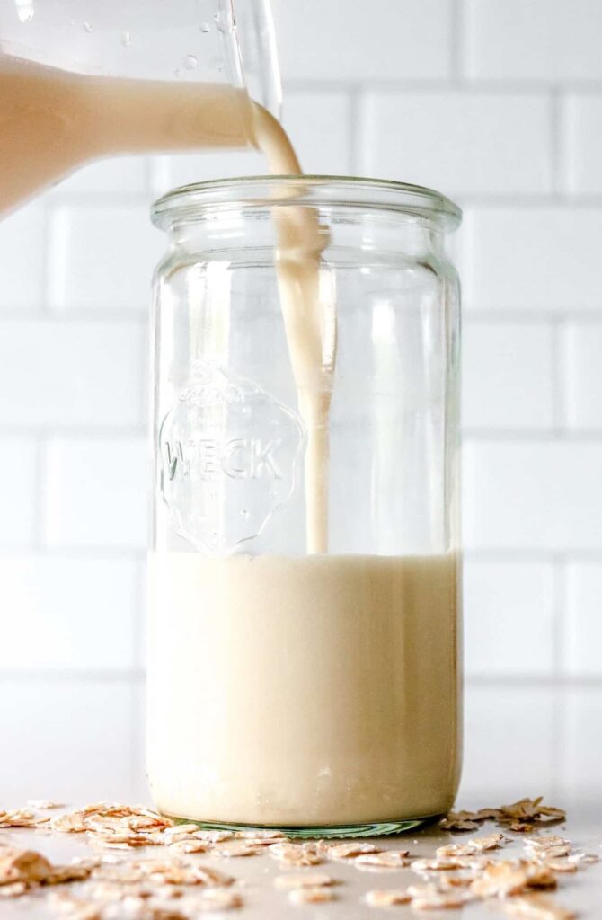 Homemade Oat Milk and Soy Milk