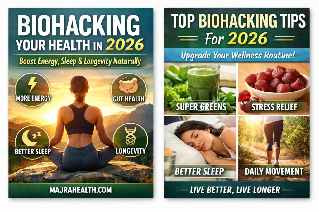 Biohacking your health in 2026 for better energy, sleep and longevity naturally
