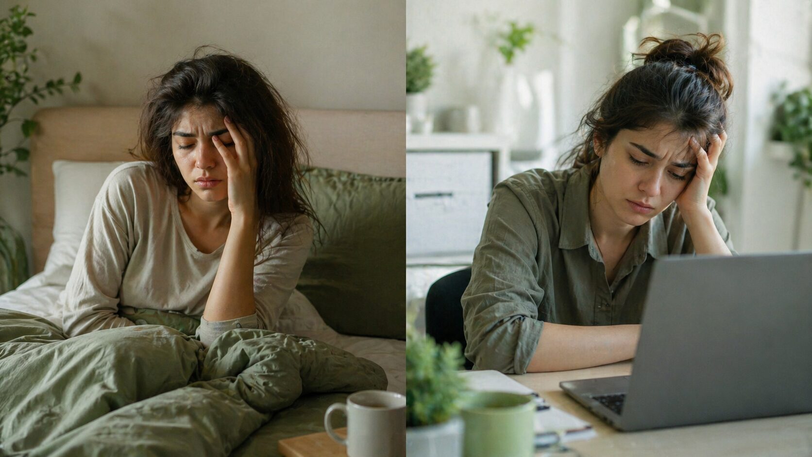 Waking up tired after sleep