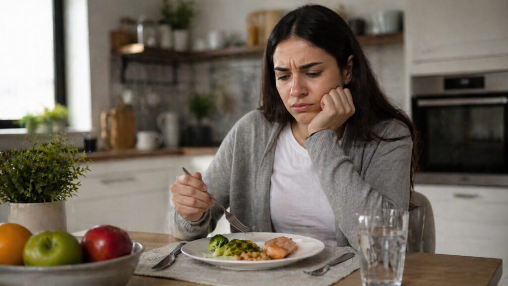 feeling hungry after eating