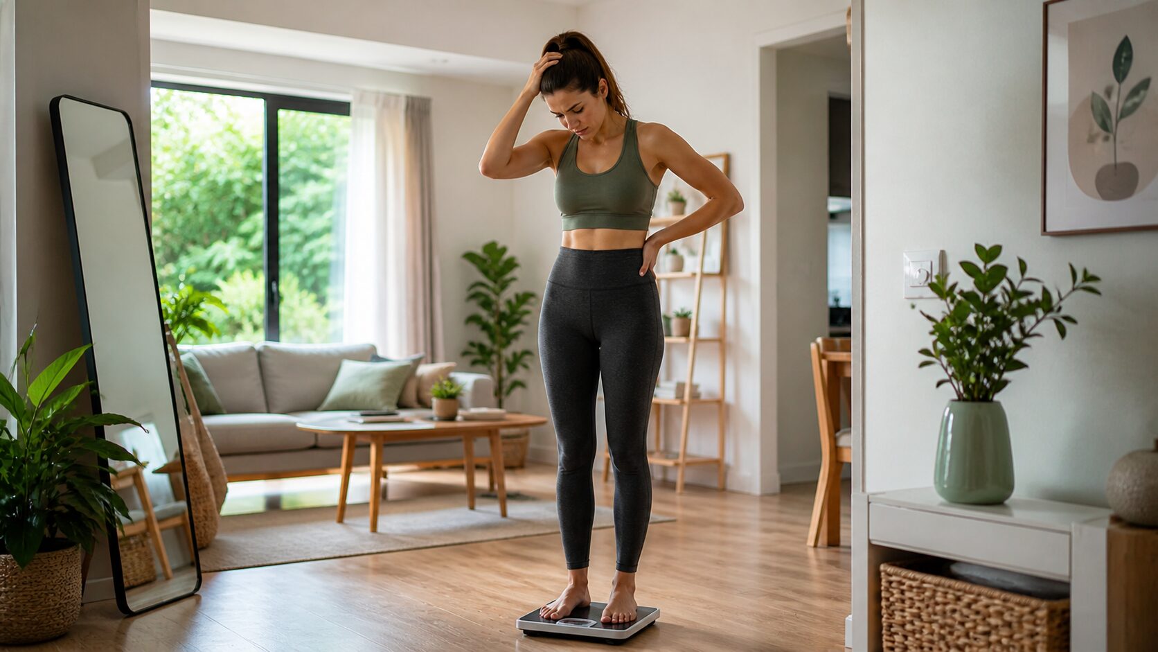person not losing weight despite eating less